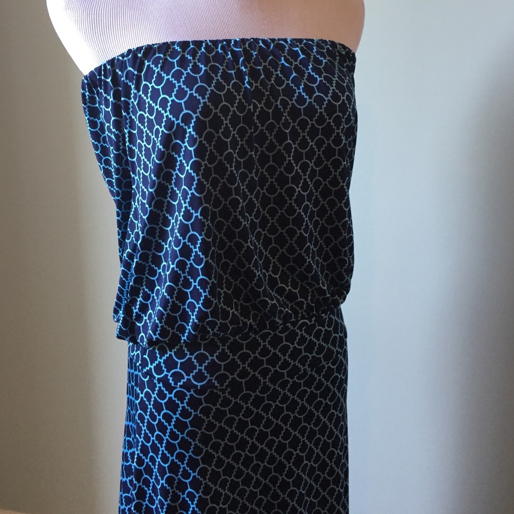 Veronica M Maxi dress sz M - Picture 2 of 4